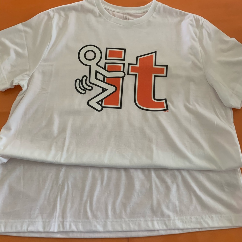 White T-Shirt with funny graphic design